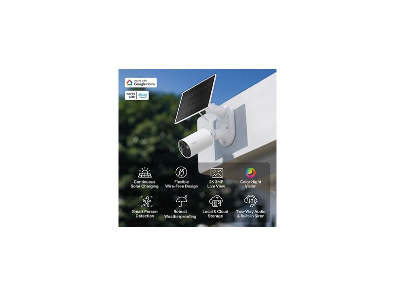 TP-Link Tapo C425 Kit Solar-Powered Security Camera Kit Biewter Tech